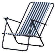 Strandstol Brasse i metall og polyester - Sunlife